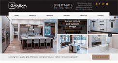 Desktop Screenshot of gammacabinets.com